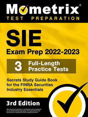 cover image of SIE Exam Prep 2022-2023